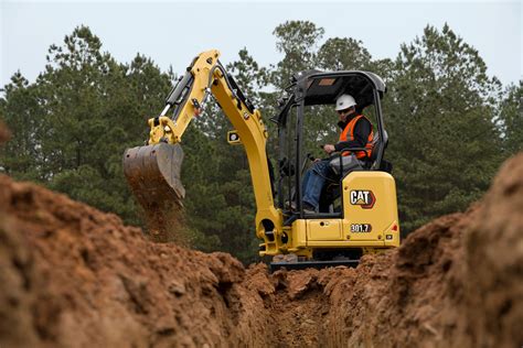 mini excavators for ditches